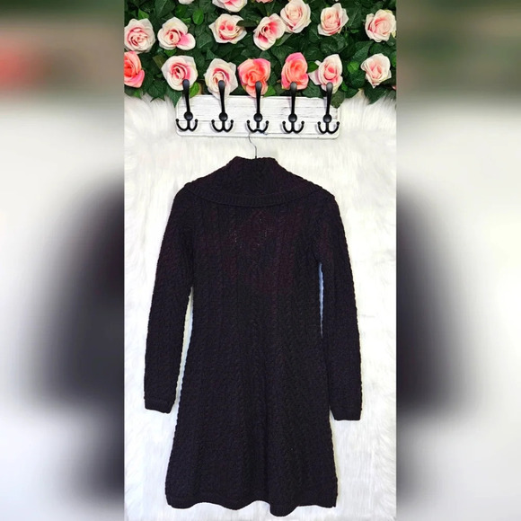 Blarney Woollen Mills Ireland Merino Wool Doublebreasted Knit Peacoat - Picture 3 of 9